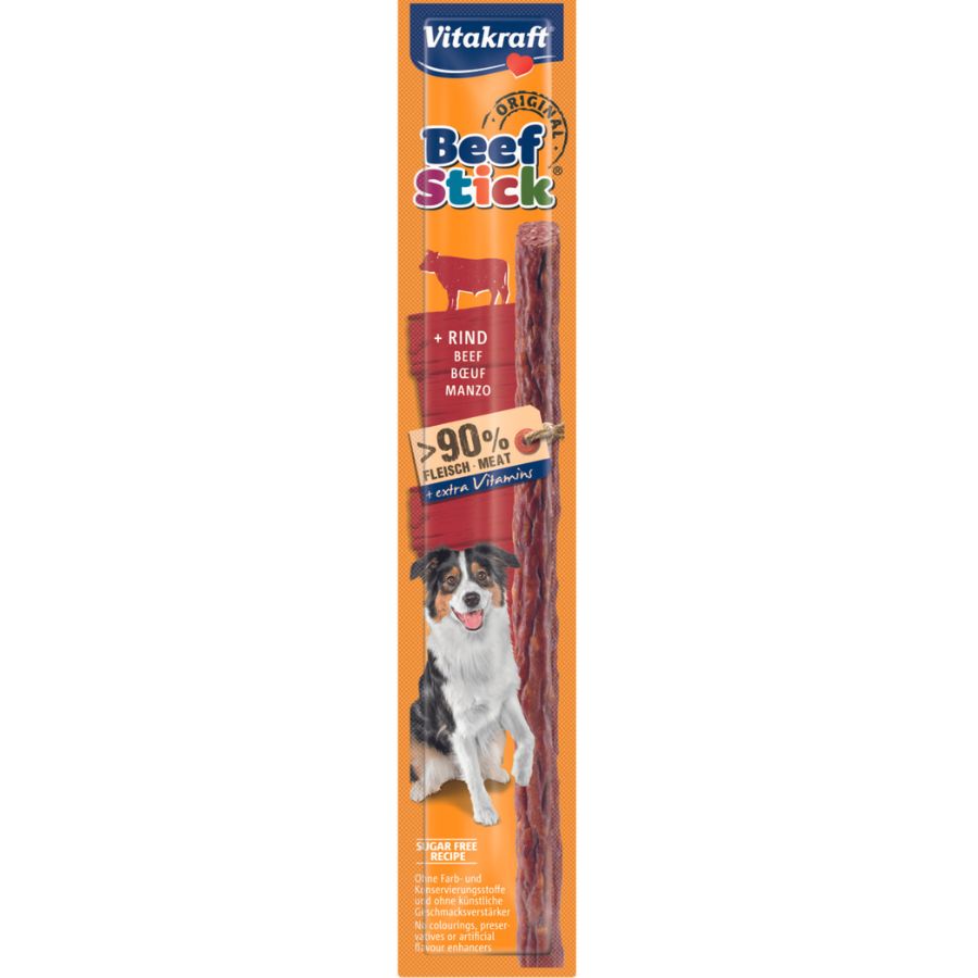 Vitakraft snack beef stick carne unidad (12 GR)